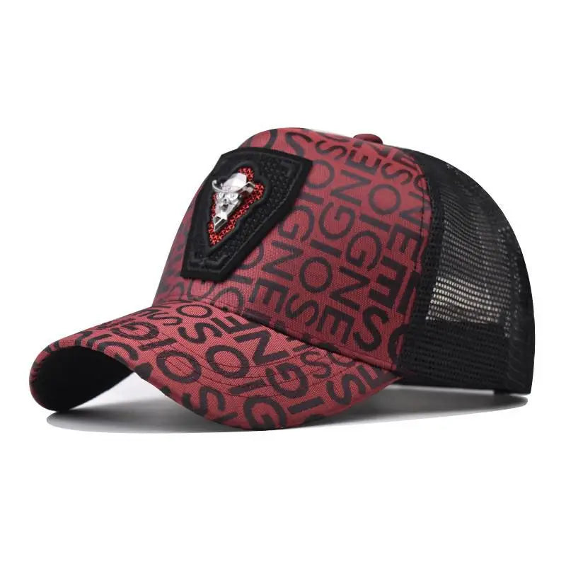 Retro Mesh Snapback Cap