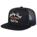 WHISKEY BENT Embroidered Mesh Snapback
