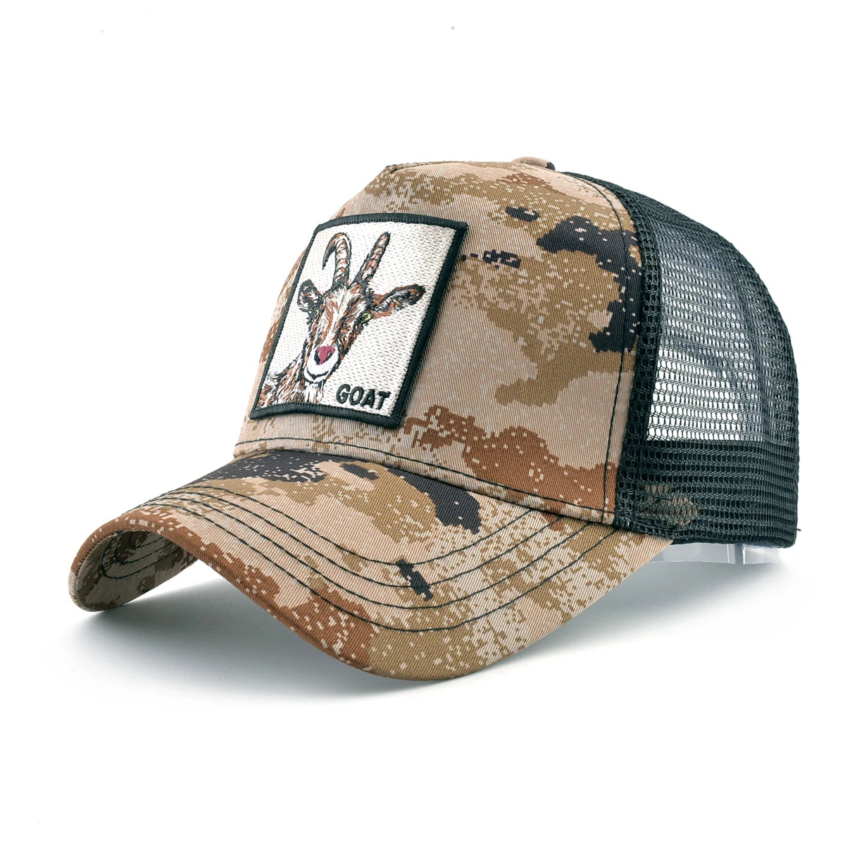 Camo Lion Trucker Cap