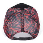 Cartoon Mesh Snapback Cap