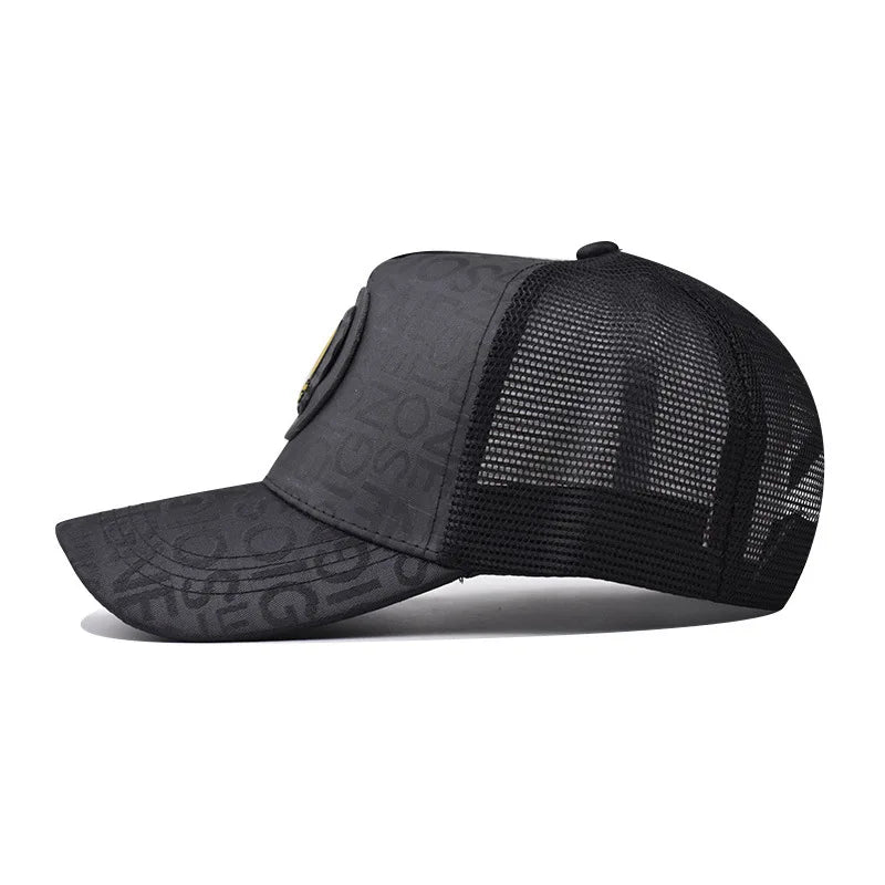 Retro Mesh Snapback Cap