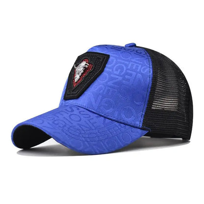 Retro Mesh Snapback Cap