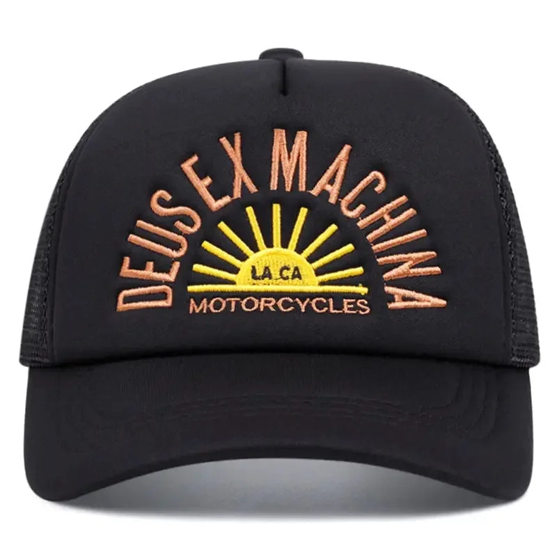 Color Block Trucker Cap