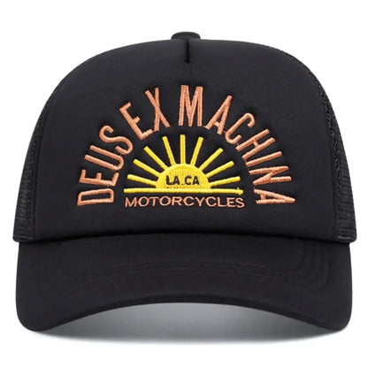 Color Block Trucker Cap