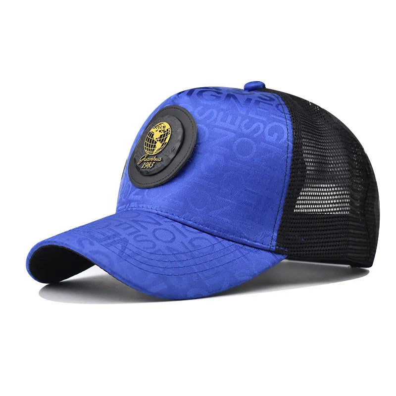 Retro Mesh Snapback Cap