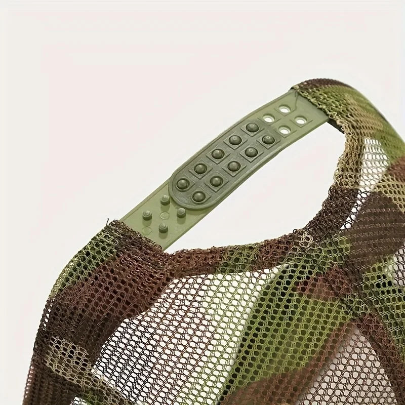 Camo Mesh Trucker Cap