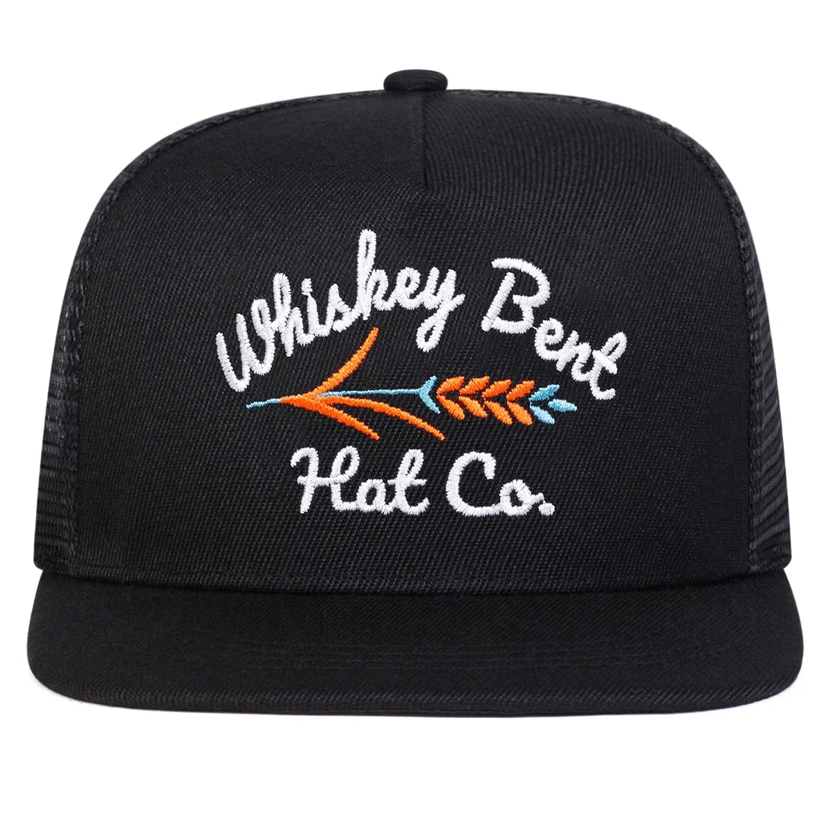 WHISKEY BENT Embroidered Mesh Snapback