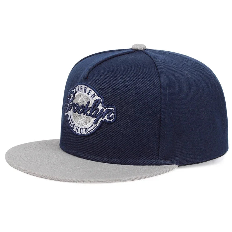 Brooklyn Embroidered Hip-Hop Snapback