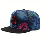 3D Embroidered Hip-Hop Snapback