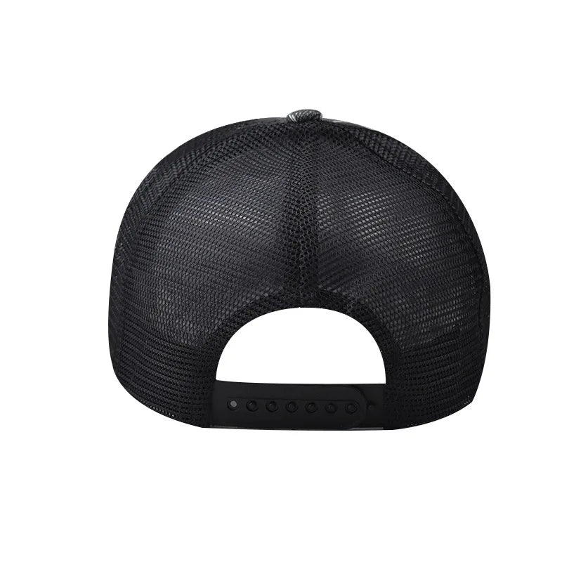 Retro Mesh Snapback Cap