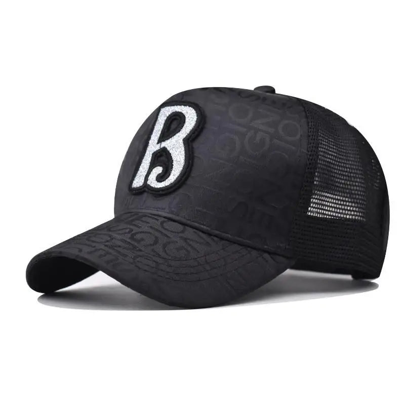 Retro Mesh Snapback Cap