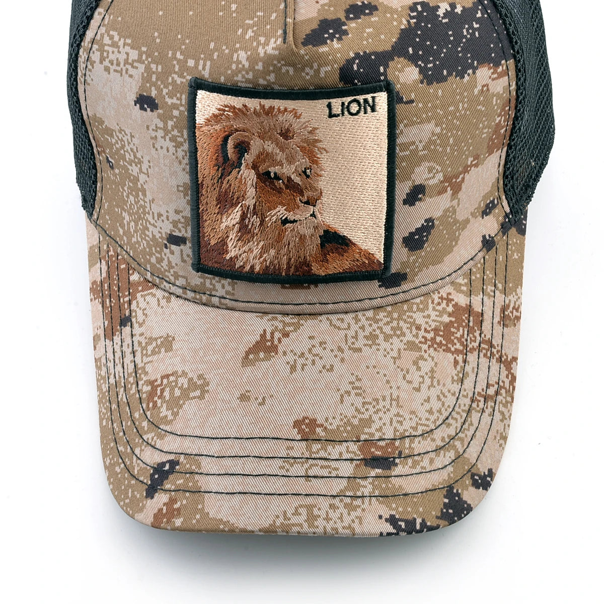 Camo Lion Trucker Cap
