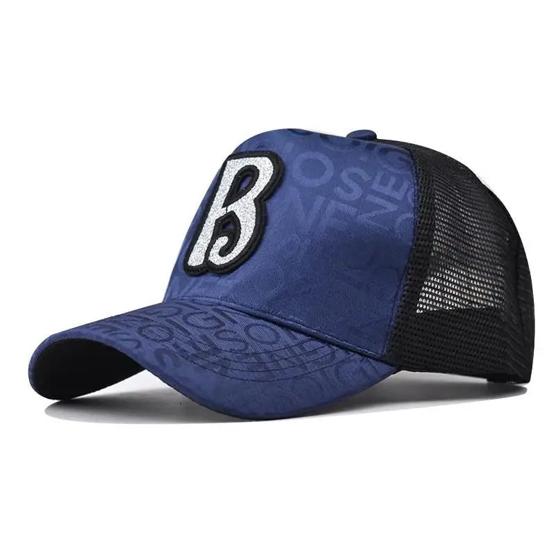Retro Mesh Snapback Cap