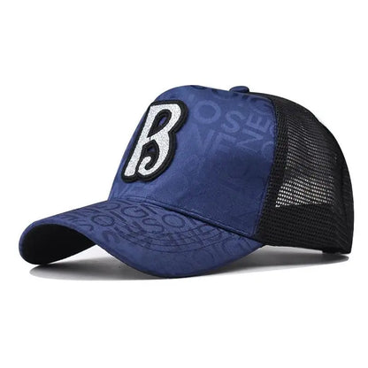 Retro Mesh Snapback Cap