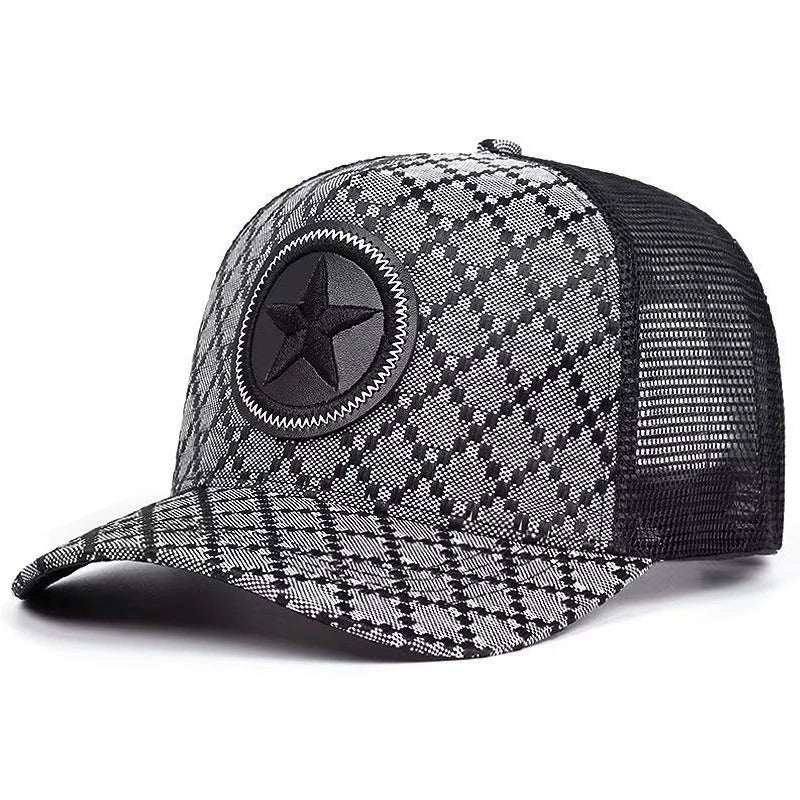Star Grid Mesh Cap