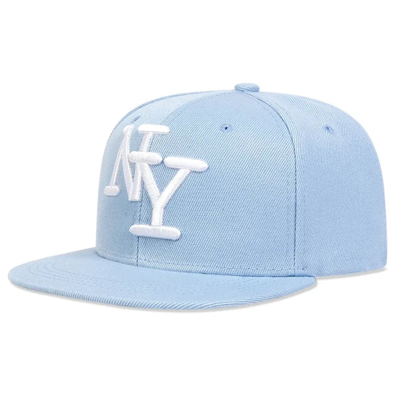 Letter Embroidered Hip-Hop Snapback