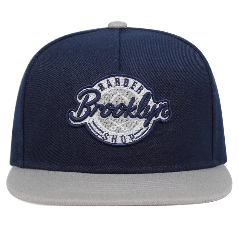 Brooklyn Embroidered Hip-Hop Snapback