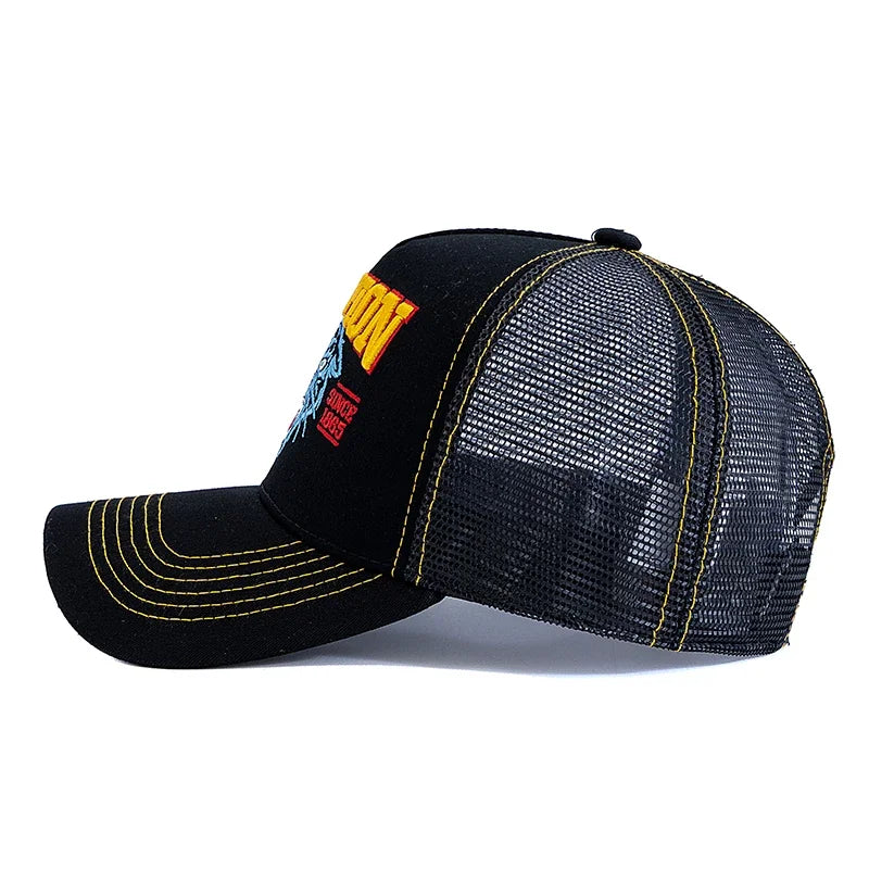 Tiger Head Trucker Cap