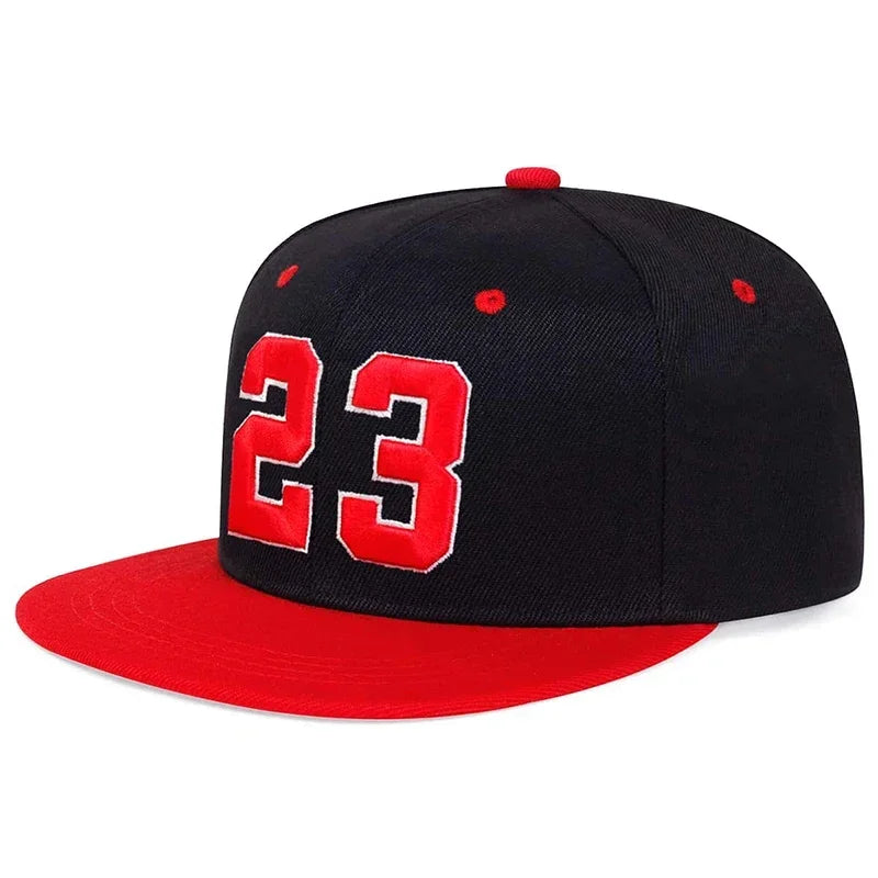 23 Letter Embroidered Hip-Hop Snapback