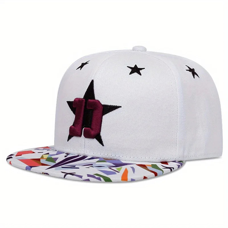 3D Embroidered Hip-Hop Snapback