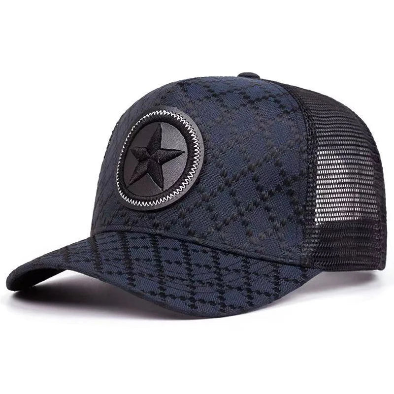 Star Grid Mesh Cap