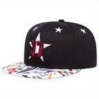 3D Embroidered Hip-Hop Snapback