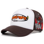 Skeleton Star Snapback Cap