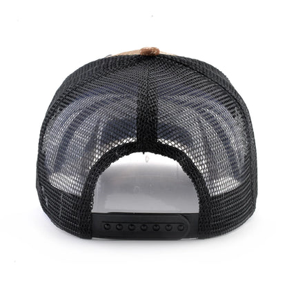 Camo Lion Trucker Cap