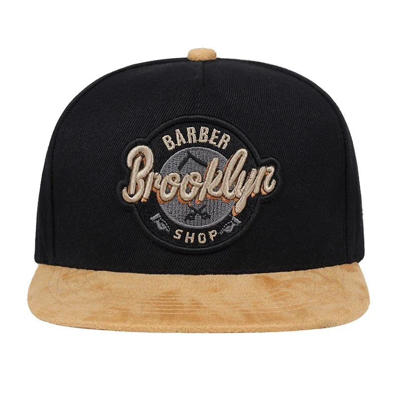 Brooklyn Embroidered Hip-Hop Snapback