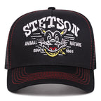Cartoon Cat Trucker Cap