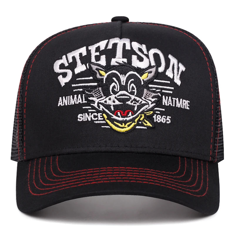 Cartoon Cat Trucker Cap
