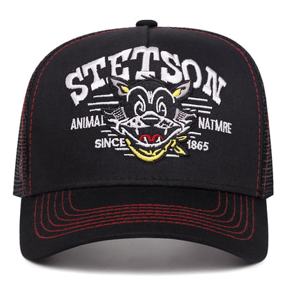 Cartoon Cat Trucker Cap