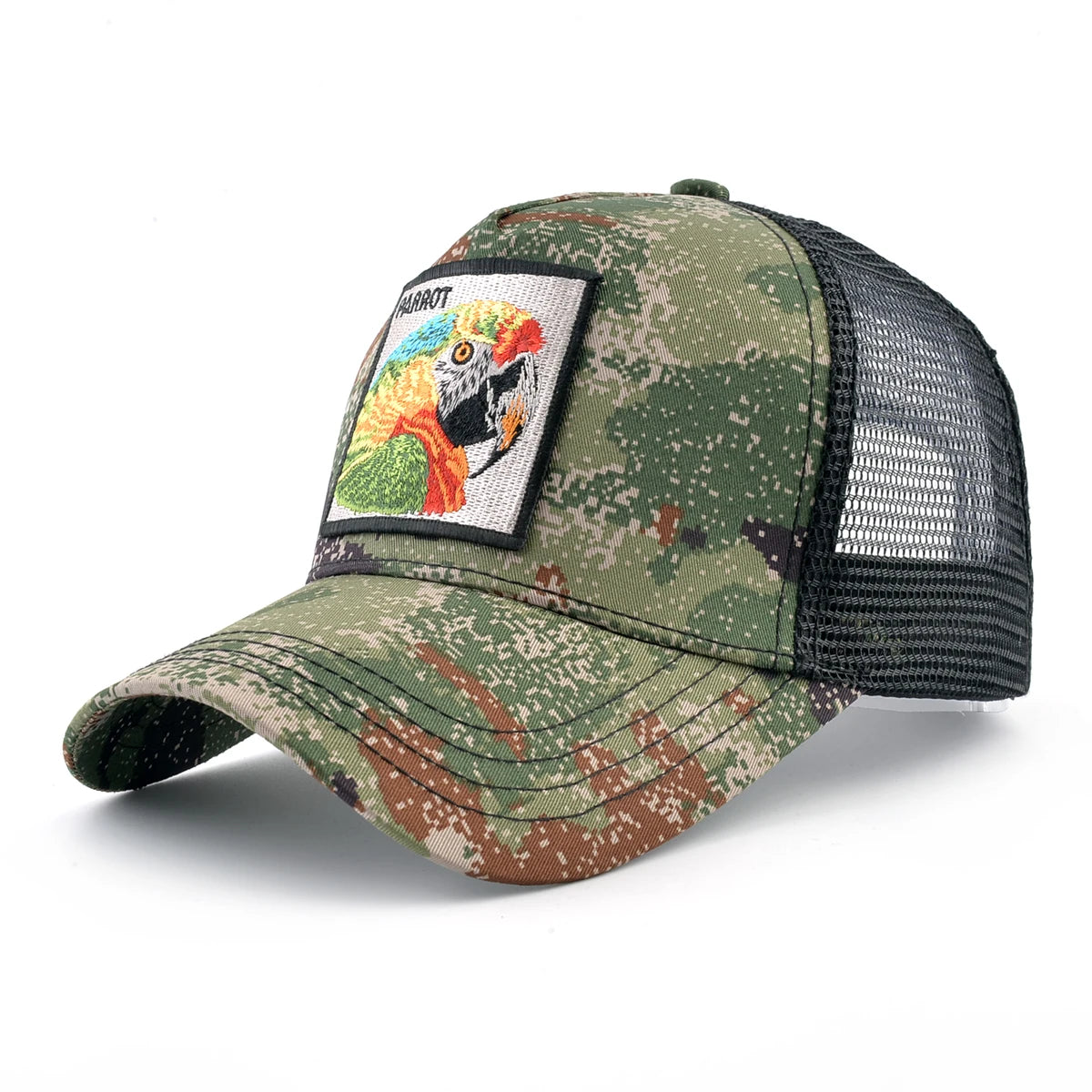 Camo Lion Trucker Cap
