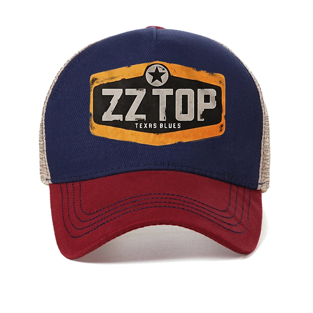 Texas Blues Trucker Cap