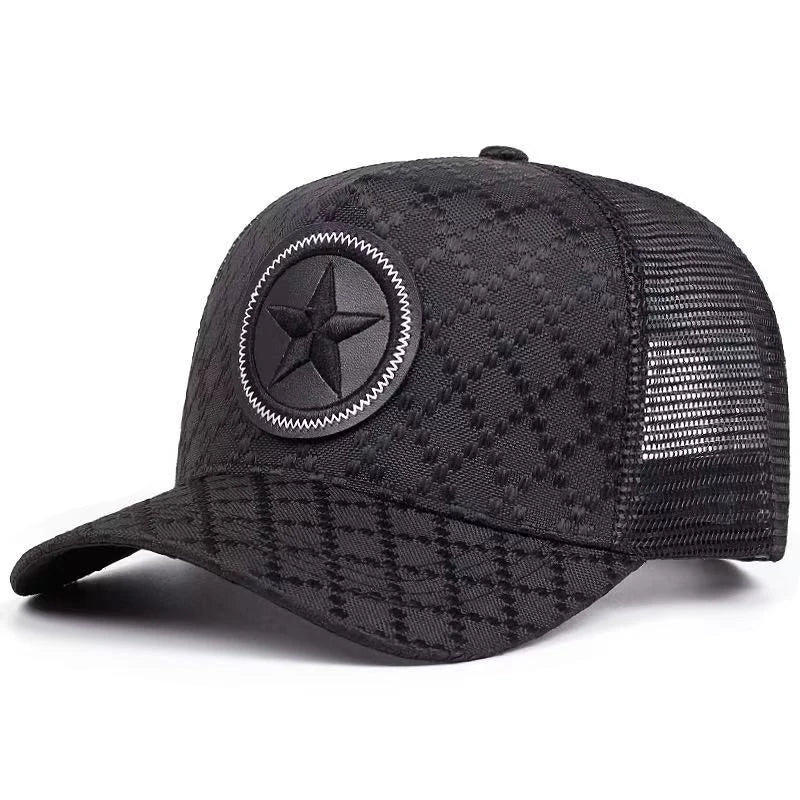 Star Grid Mesh Cap