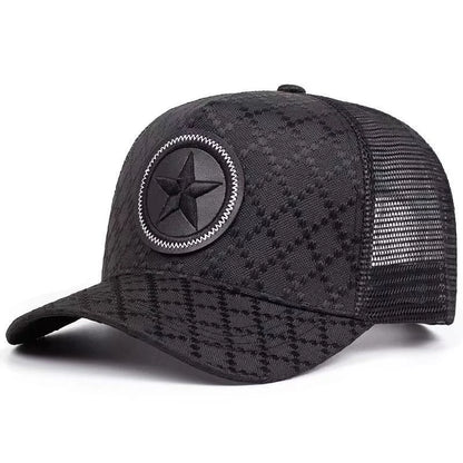 Star Grid Mesh Cap