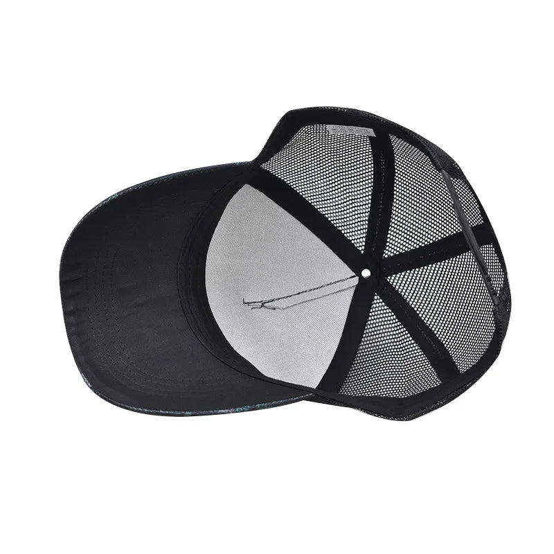 Retro Mesh Snapback Cap