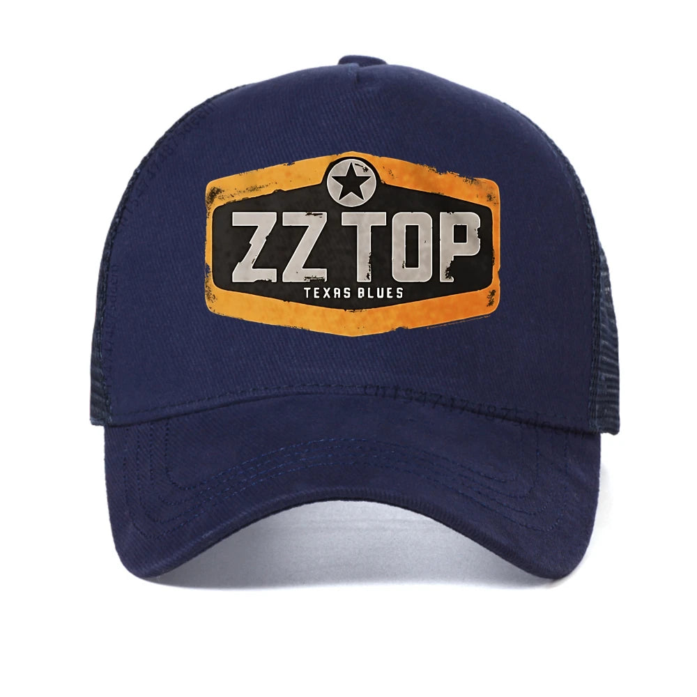 Texas Blues Trucker Cap
