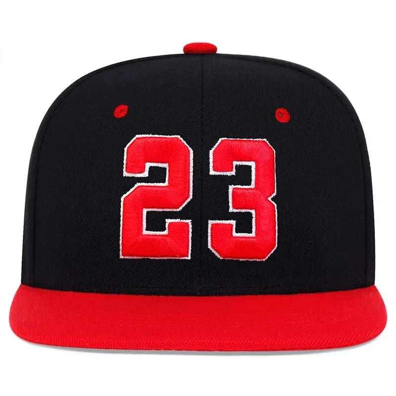 23 Letter Embroidered Hip-Hop Snapback