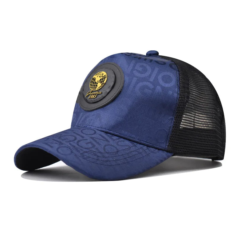 Retro Mesh Snapback Cap