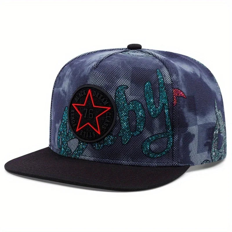 3D Embroidered Hip-Hop Snapback