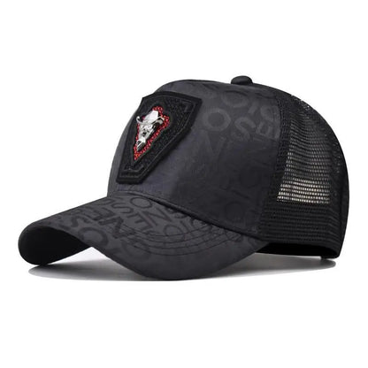 Retro Mesh Snapback Cap