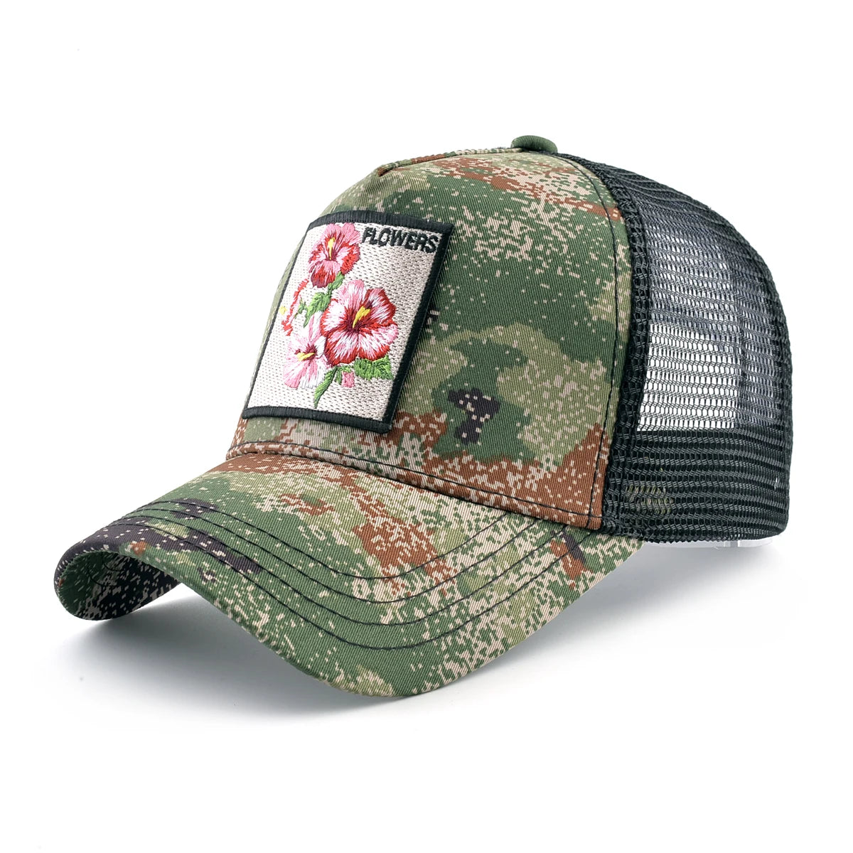 Camo Lion Trucker Cap