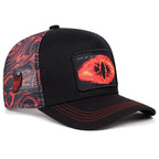 Cartoon Mesh Snapback Cap
