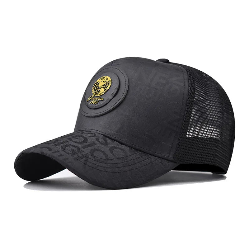 Retro Mesh Snapback Cap