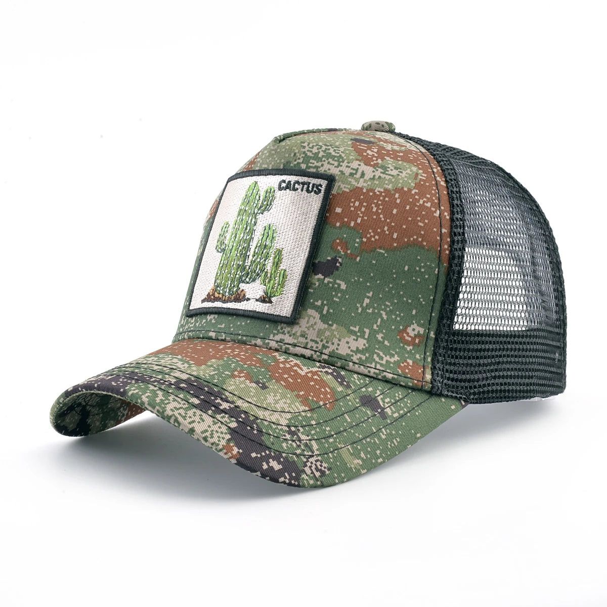 Camo Lion Trucker Cap