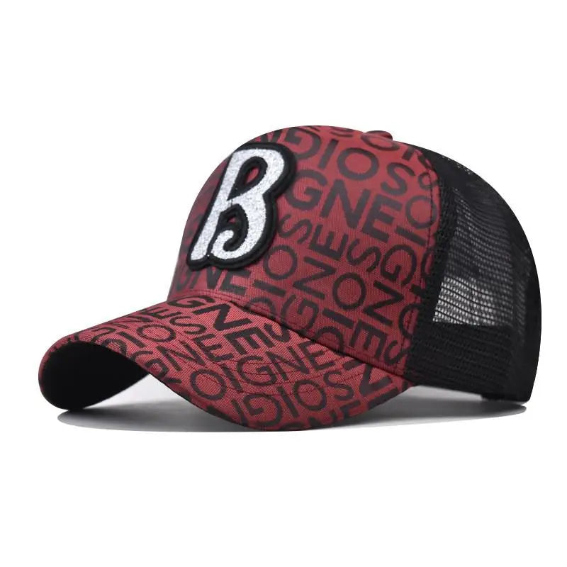 Retro Mesh Snapback Cap