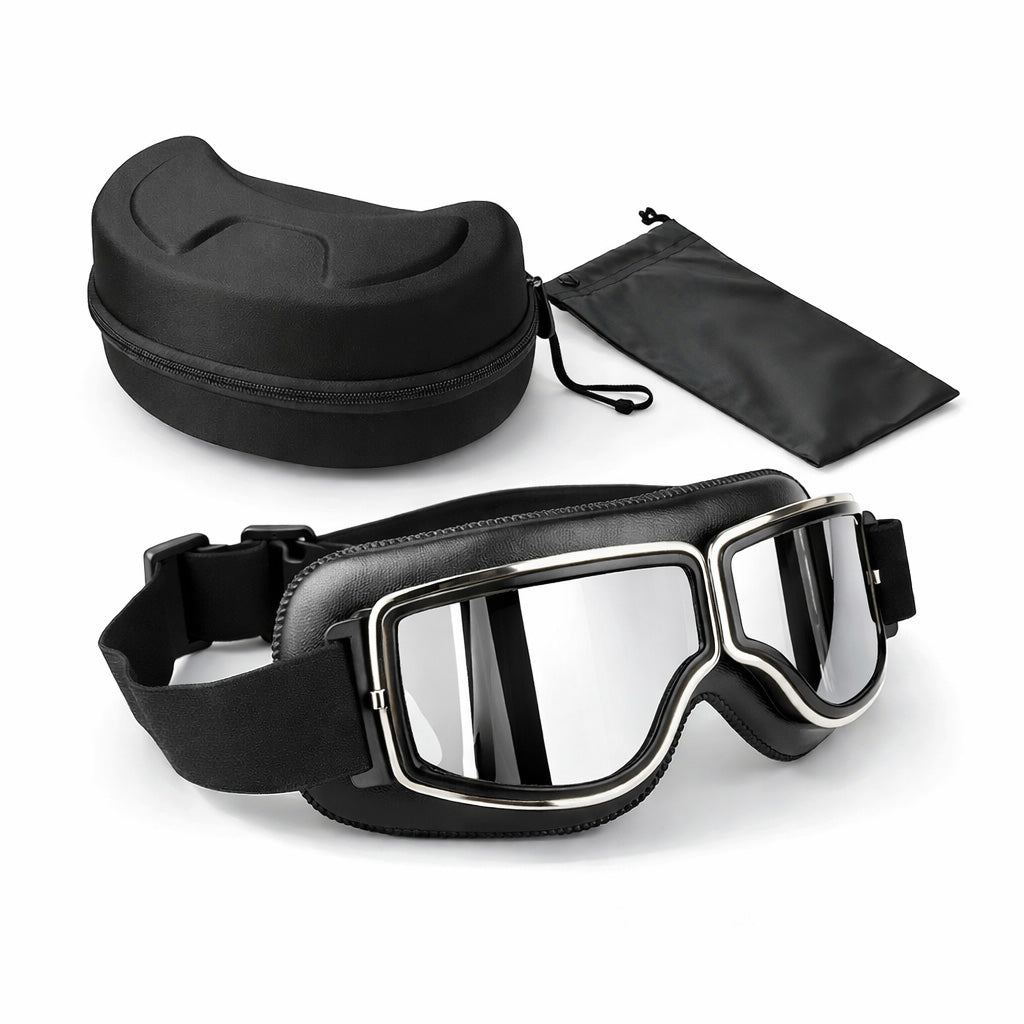 Vintage Classic Motorcycle Goggles