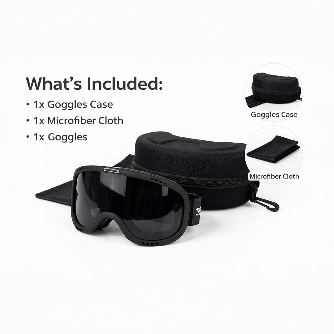 RoadGuard OTG Motorcycle Goggles