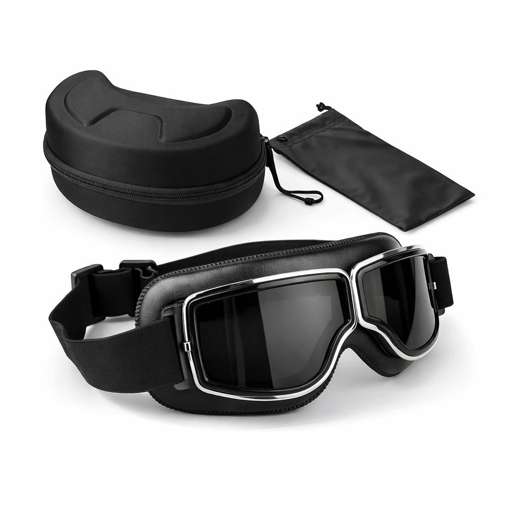 Vintage Classic Motorcycle Goggles